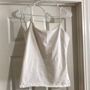 4/$12 SO White Spaghetti Strap Tank